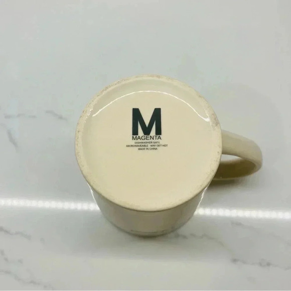 Beach Bound Bike Blue White Graphic Coffee Mug Large - Picture 4 of 4